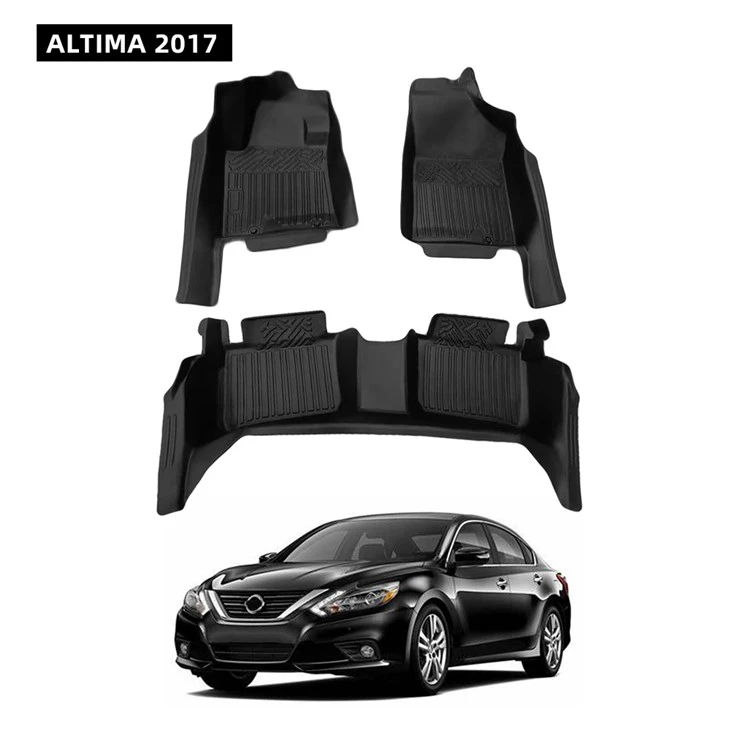 Easy To Clean And Special Luxury 5D TPE Car Mats For ALTIMA 2017