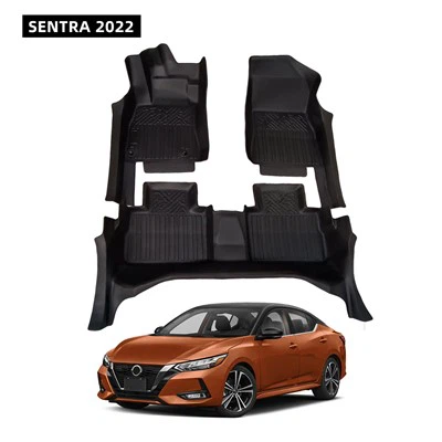 Farverig slidbestandig 5D TPE -bilmåtter